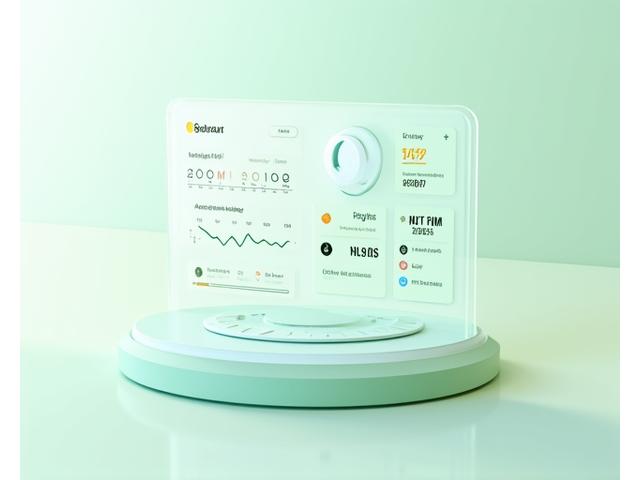 Panel de control digital con gráficos de datos de salud (HRV, sueño, actividad) en una interfaz limpia y moderna, con iconos de wearables conectados, mostrando la optimización del rendimiento.